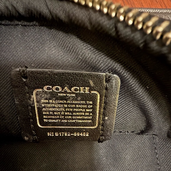 Coach Metallic Studded Wristlet - Picture 6 of 9